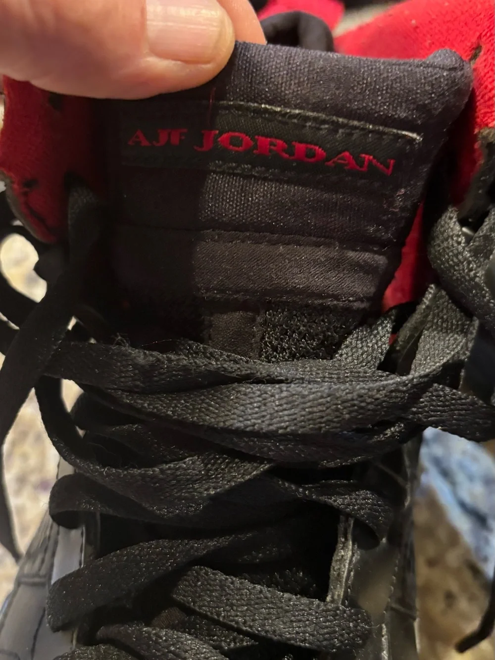 Nike Air Jordan Fusion AJF Black Red “Best Of Both Worlds” Size 13 352753-061